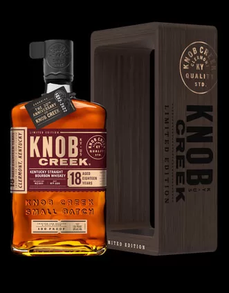 Knob Creek Small Batch Bourbon - Limited Edition 18 Year with Case