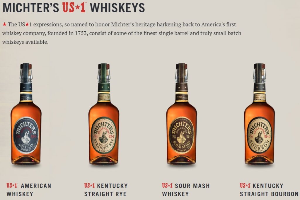 Michter's US-1 Whiskeys