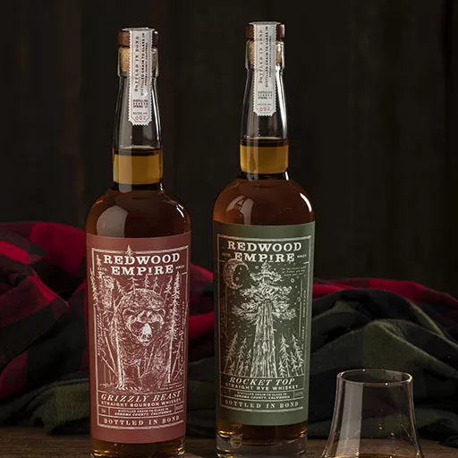 Redwood Empire Bottled in Bond Bourbon and Rye