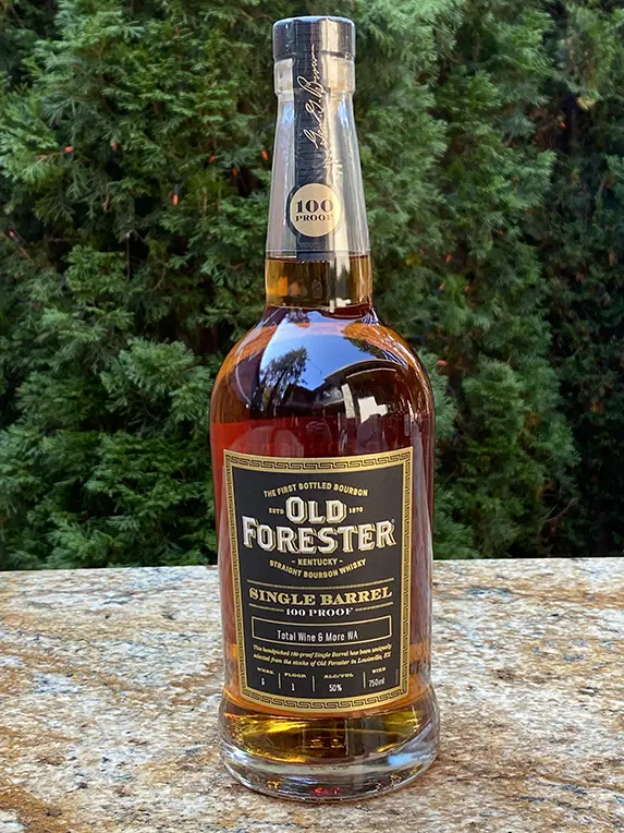 Old Forester Single Barrel - Total Wine & More WA Store Pick