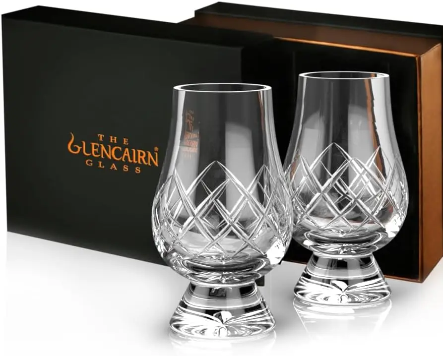 Glencairn Cut Premium Whiskey Glass Set