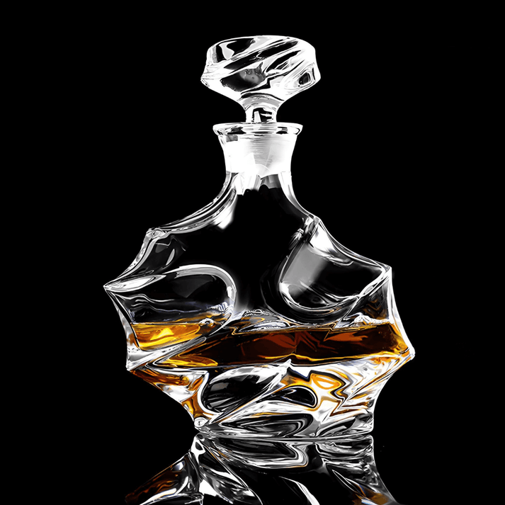 TsukiGlass Storm Whisky Decanter