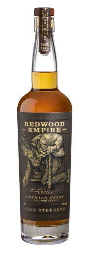 Redwood Empire Whiskey Cask Strength Emerald Giant Bourbon Whiskey