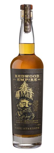 Redwood Empire Whiskey Cask Strength Lost Monarch Bourbon Whiskey